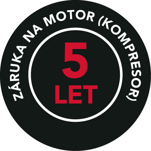 Rozšířená záruka 5 let na motor (kompresor)